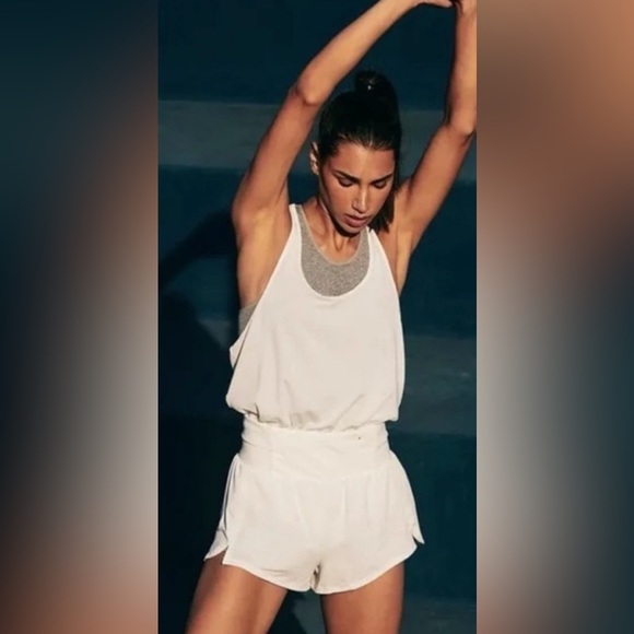 Free People Movement Light As Air Runsie in White Size XS - Picture 1 of 12